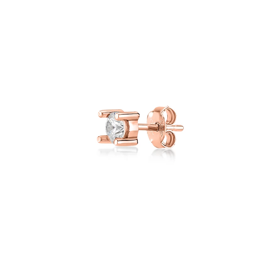Kurshuni elegáns fél pár fülbevaló   - KR685-3S-RG