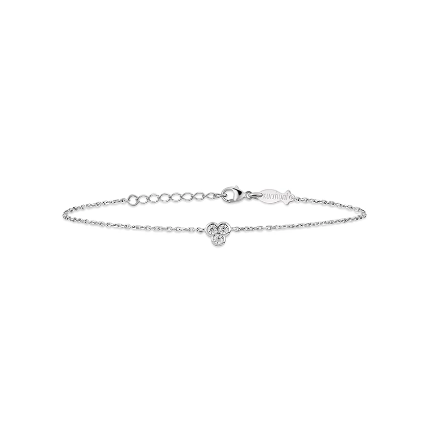 Kurshuni három köves karkötő  - KR785-1-RH