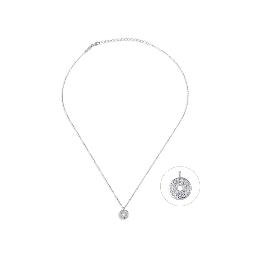 Kurshuni mini varázslemez nyaklánc - KR947-2-RH