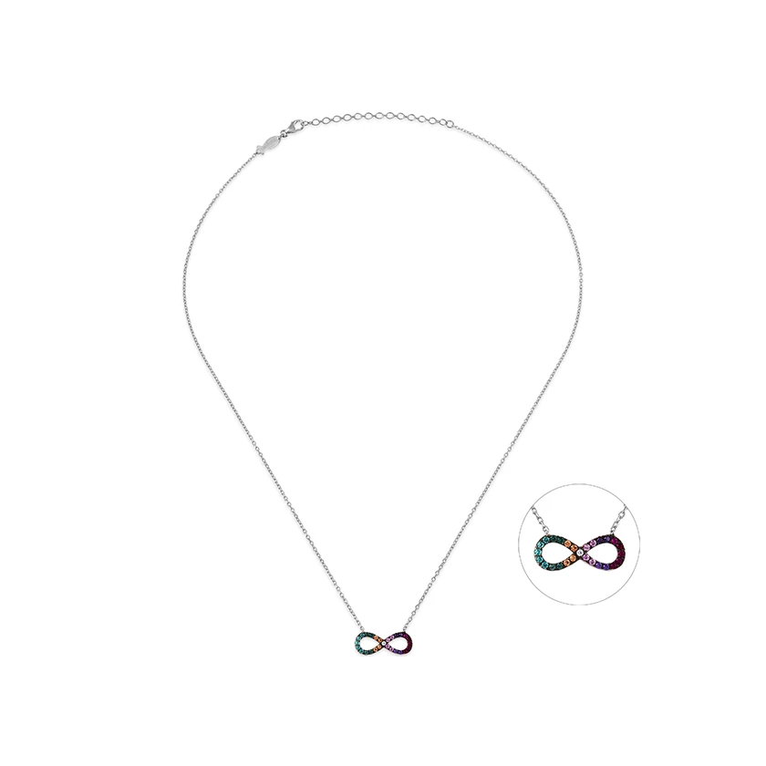 Kurshuni női nyaklánc - RNK267-2-RH - Infinity