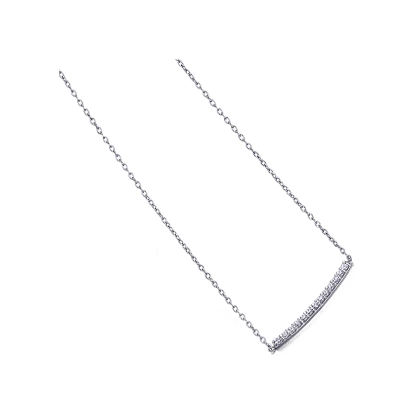 Le Carré 18 karátos arany nyaklánc 0,060 karátos gyémánttal - GD012OB.00