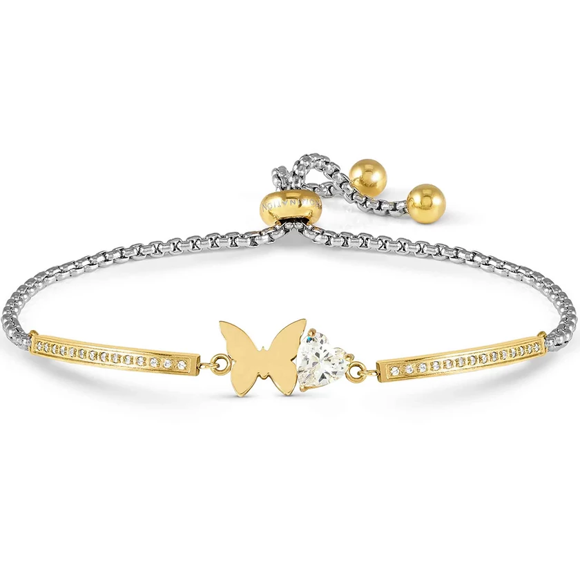 Nomination Milleluci bicolor pillangós karkötő - 028021/010