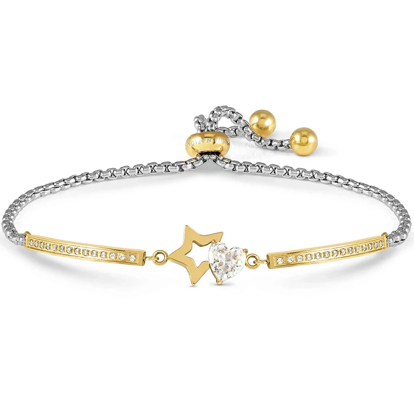 Nomination Milleluci bicolor csillag karkötő - 028021/023