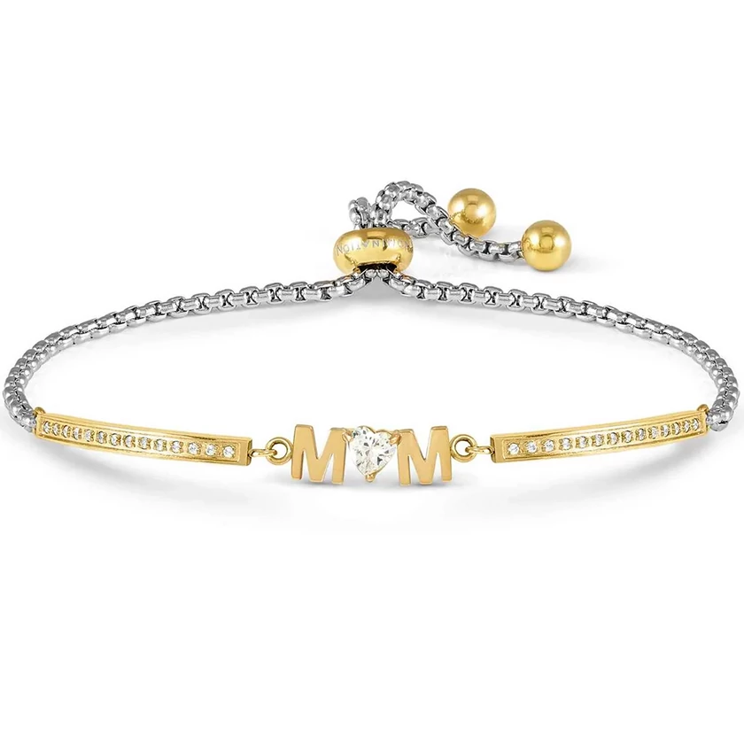 Nomination bicolor "MOM" karkötő - 028027/002