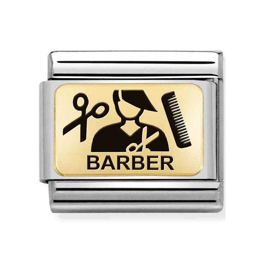 Nomination barber charm - 030166/13