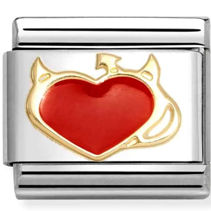 Nomination ördög szív charm - 030207/51