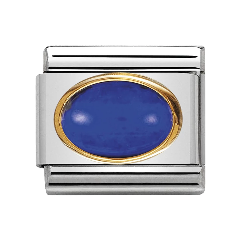 Nomination lápisz lazuli charm - 030502/09
