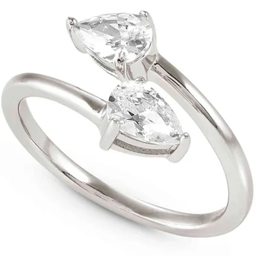 Nomination dupla cirkónia köves állítható ezüst gyűrű - 149810/004