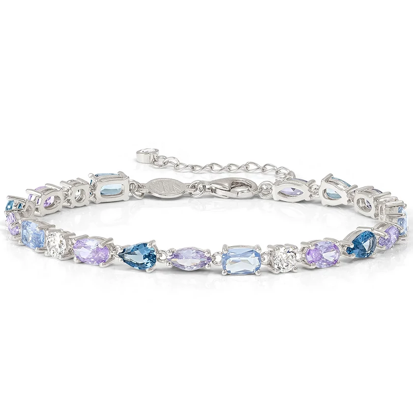 Nomination színes cirkónia köves női karkötő - 149853/061