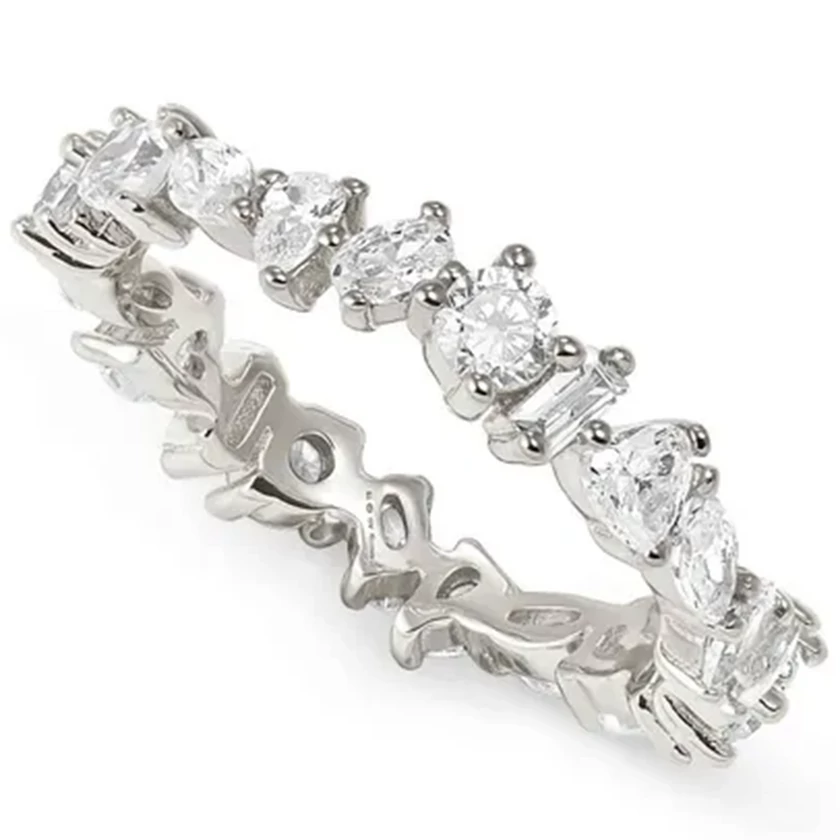 Nomination cirkónia köves ezüst gyűrű - 149880/031/005