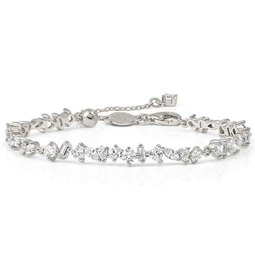 Nomination ezüst cirkónia köves karkötő - 149883/031