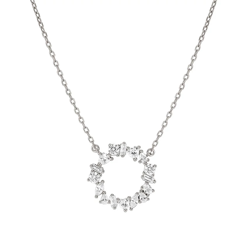 Nomination cirkónia kör ezüst nyaklánc - 149884/031