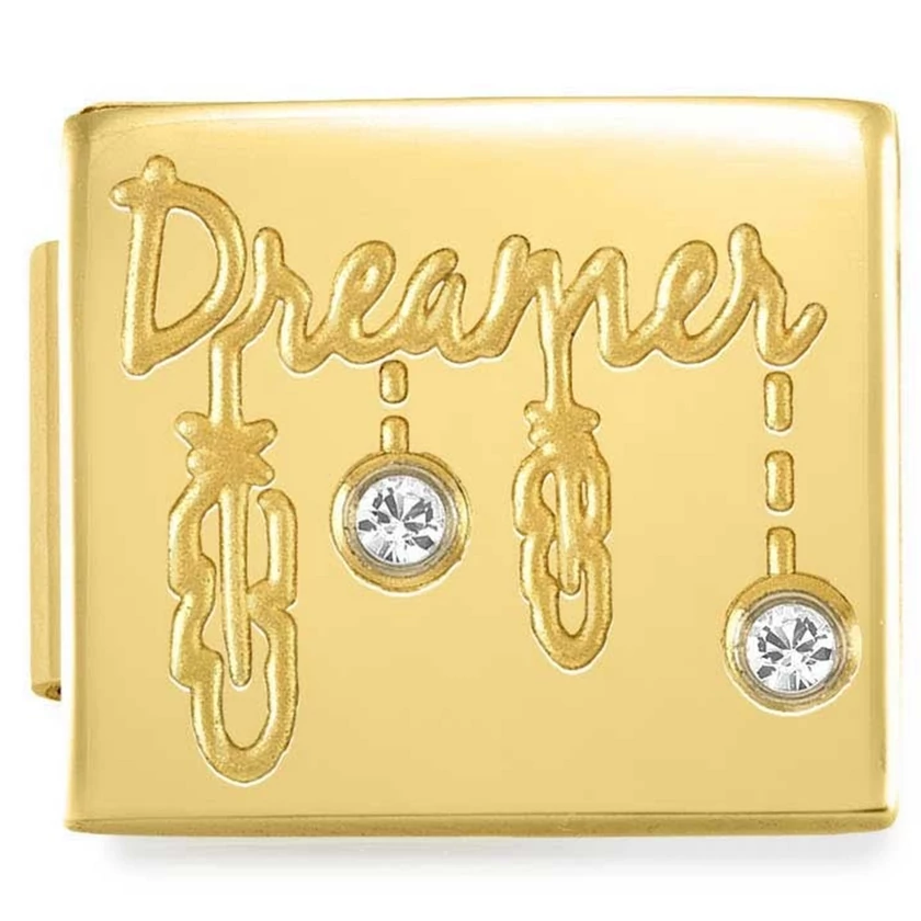 Nomination arany "DREAMER" charm - 230308/03