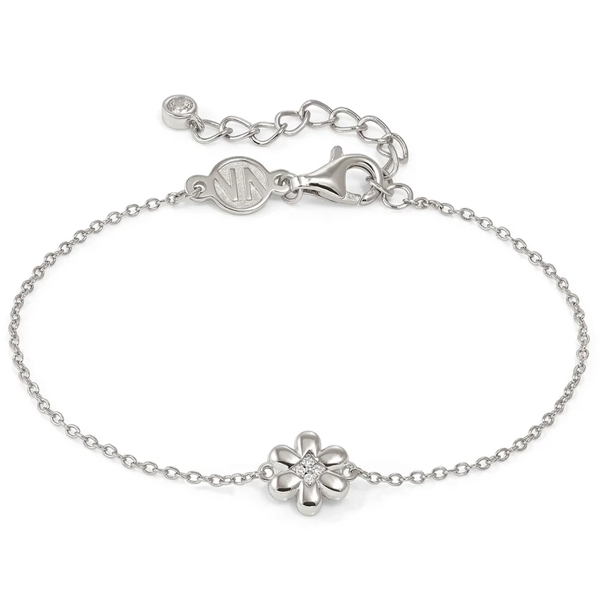 Nomination cirkónia virág ezüst női karkötő - 242300/010