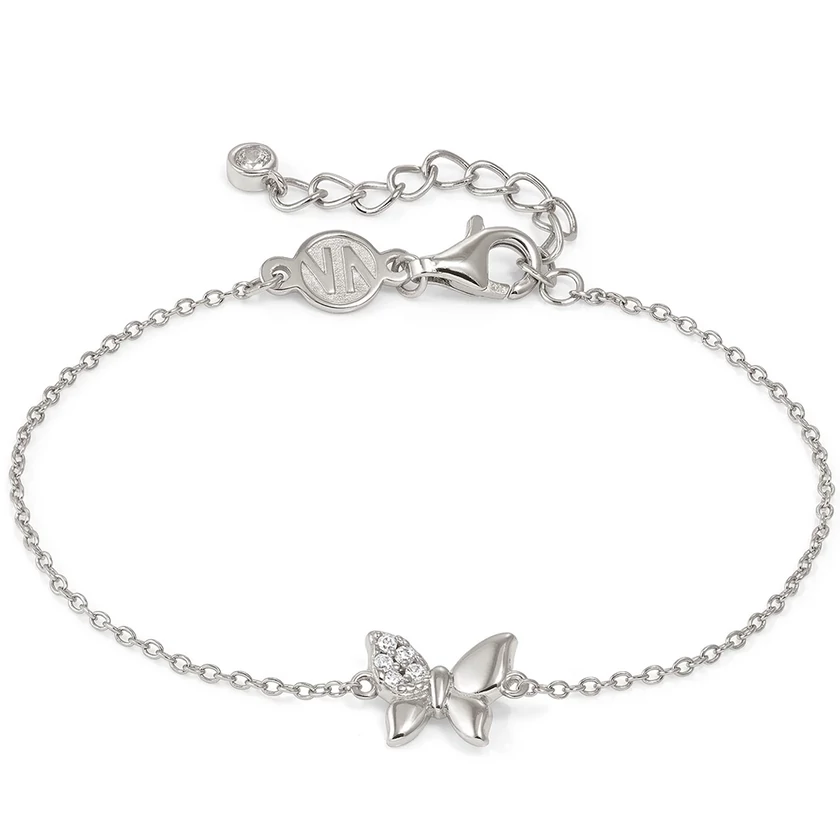 Nomination cirkónia pillangó ezüst női karkötő - 242300/040
