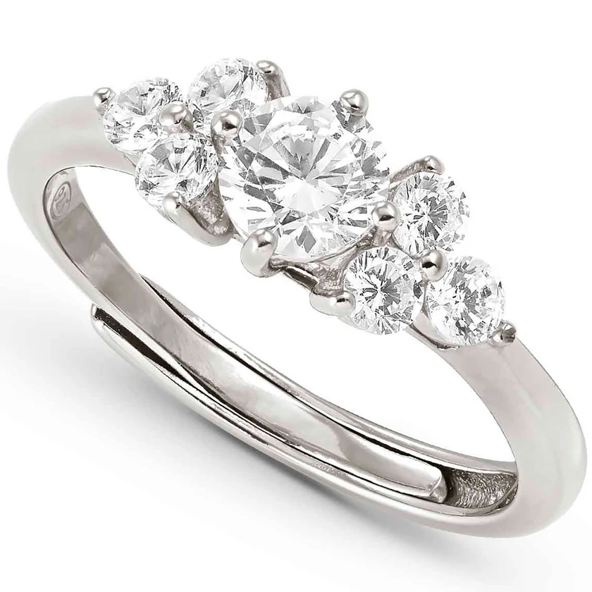 Nomination cirkónia köves állítható ezüst gyűrű - 242501/010/004