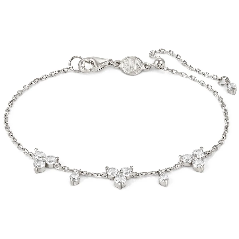 Nomination ezüst karkötő cirkónia kövekkel - 242504/010