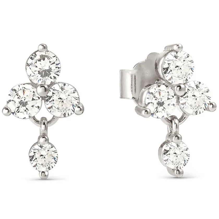 Nomination ezüst cirkónia köves fülbevaló - 242510/010