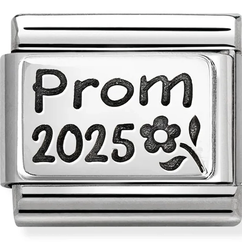Nomination "Prom 2025" szív charm  - 330109/64