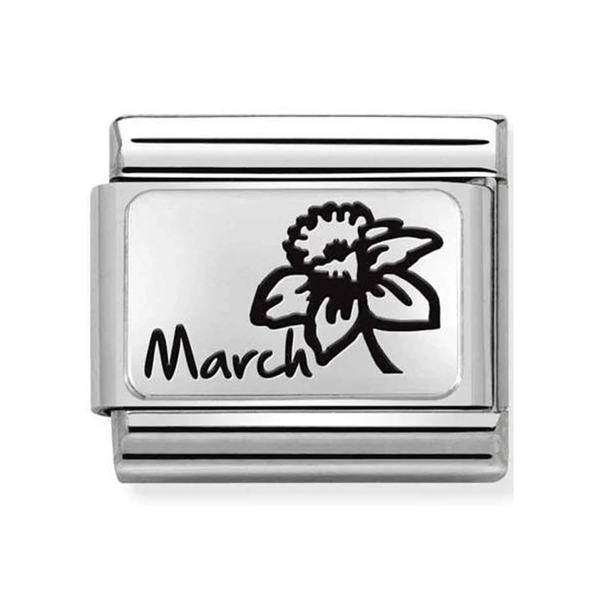 Nomination virágos március charm - 330112/15