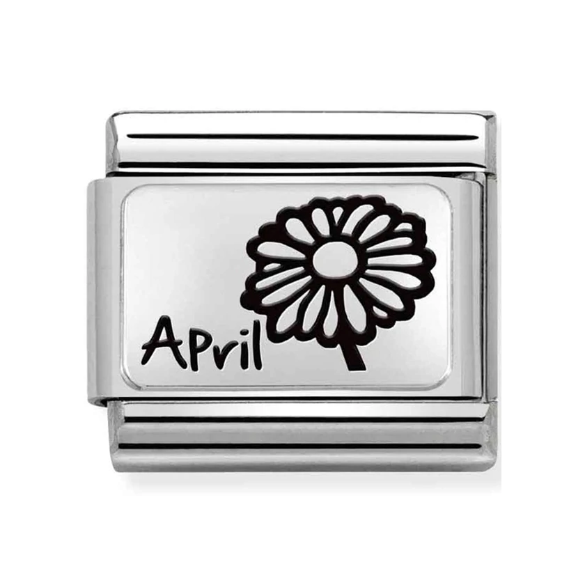 Nomination virágos április charm - 330112/16