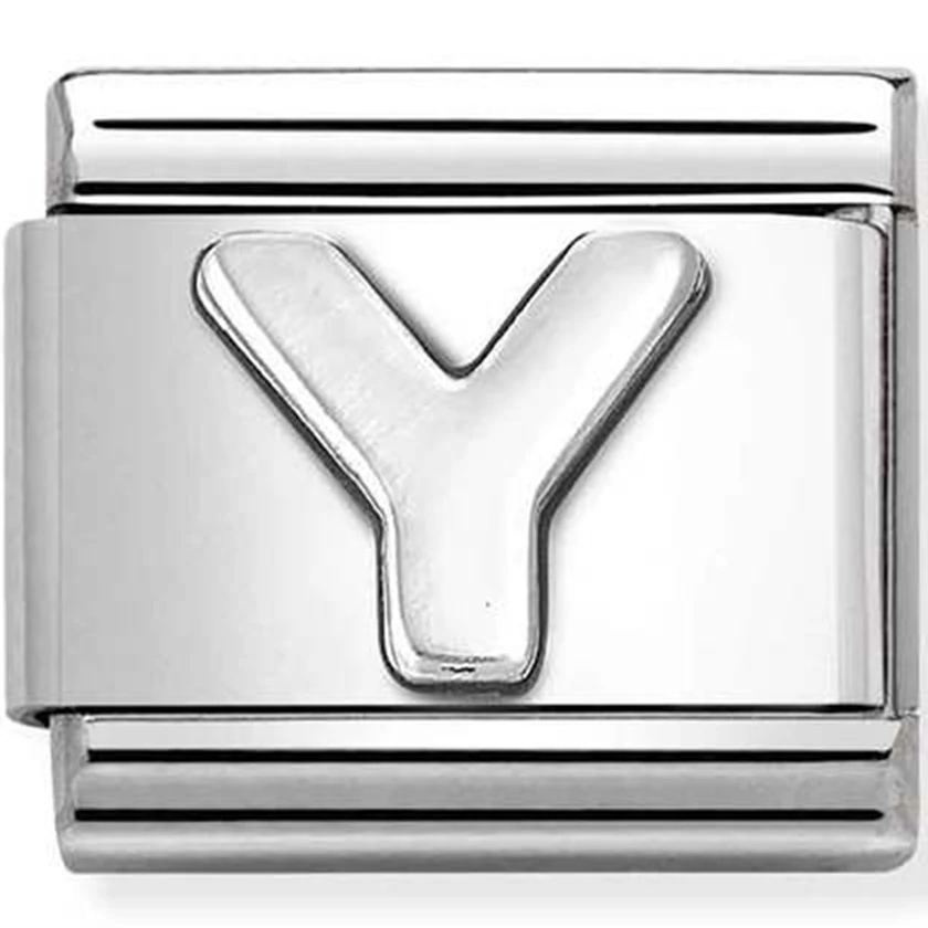 Nomination ezüst "Y" charm - 330113/25