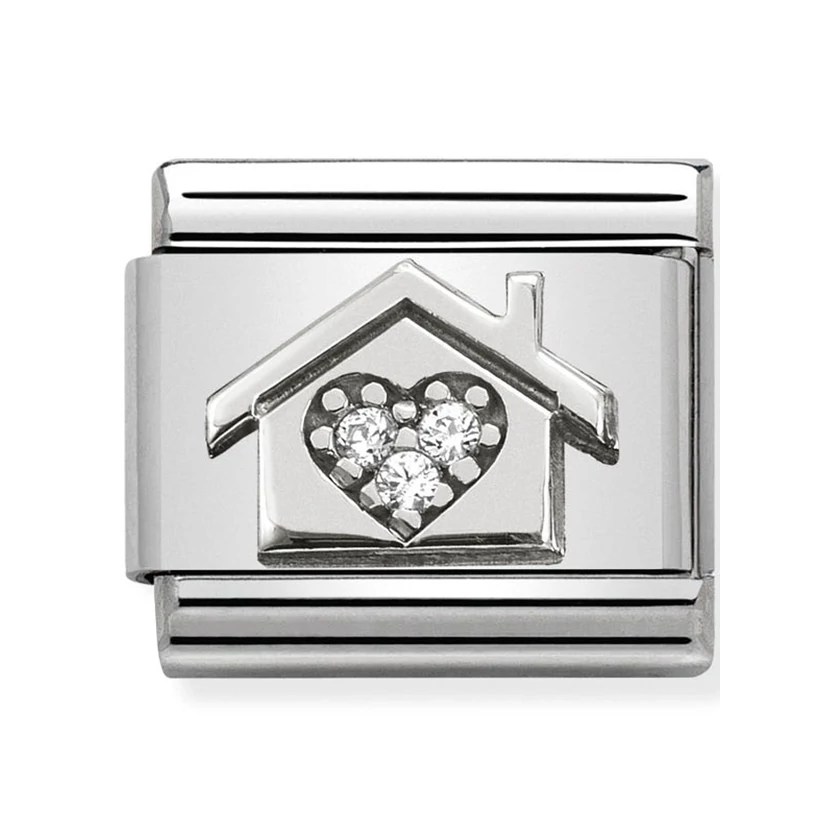 Nomination otthon szívvel charm - 330311/11