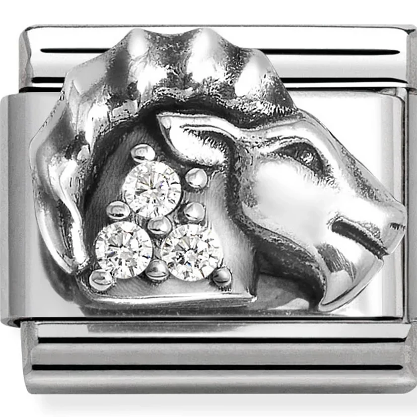 Nomination Bak csillagjegy charm cirkónia kövekkel - 330326/10