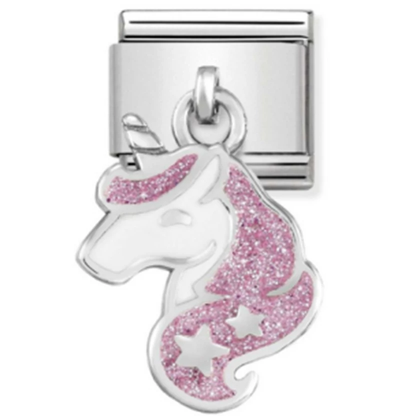 Nomination unikornis függő charm - 331805/20