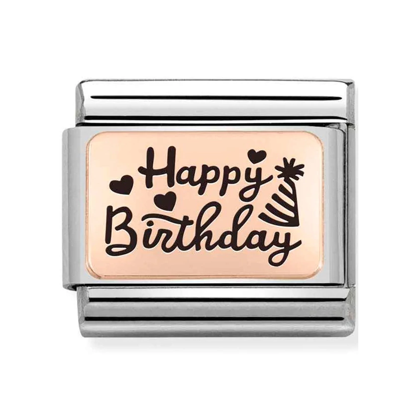 Nomination boldog születésnapot charm - 430111/11