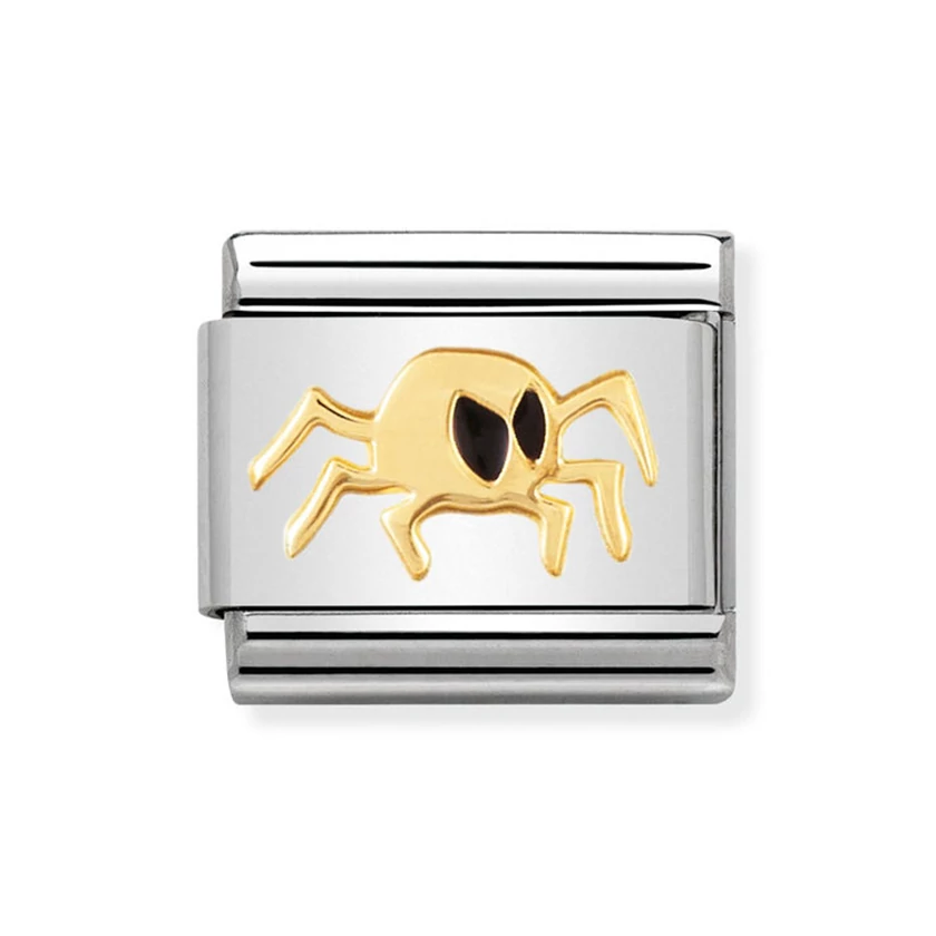 Nomination arany pók charm - 030216/02
