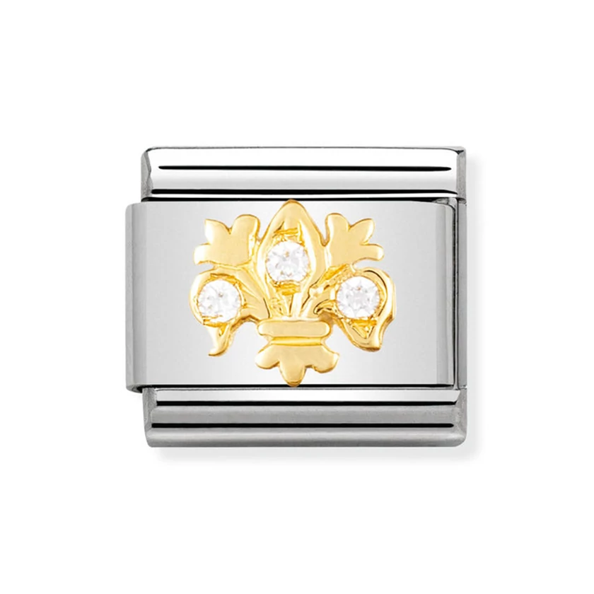 Nomination arany liliom charm - 030307/12