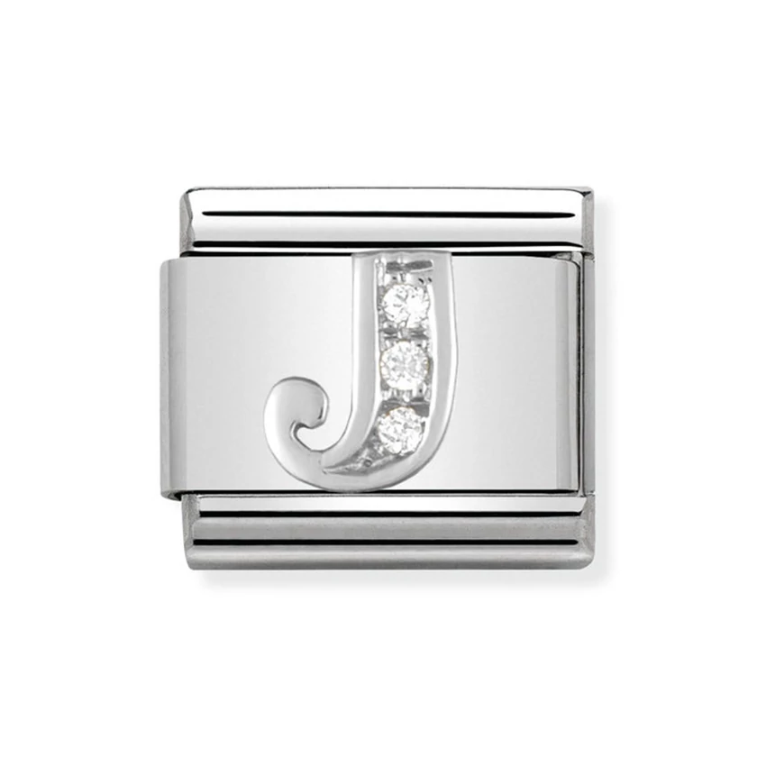 Nomination "J" charm - 330301/10