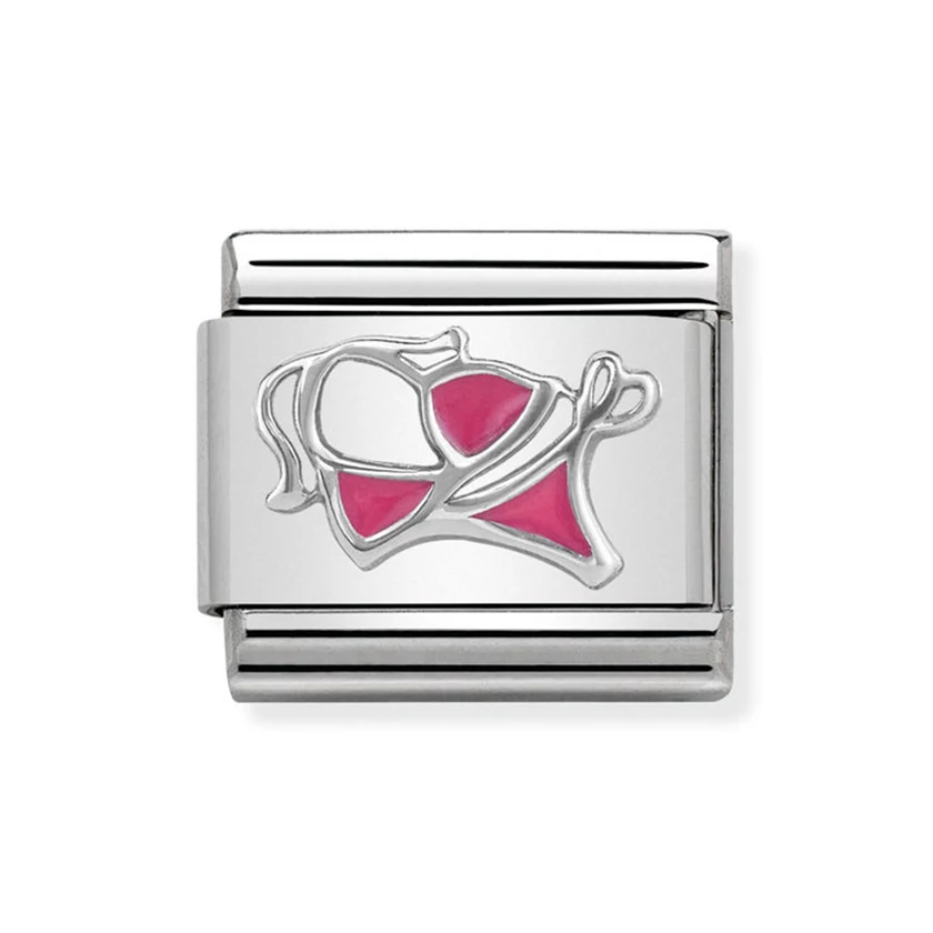 Nomination rózsaszín bikini charm - 330202/29
