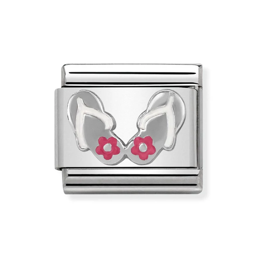 Nomination ezüst papucs charm - 330202/30