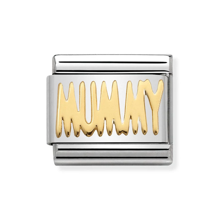 Nomination arany 'MUMMY' charm - 030107/21
