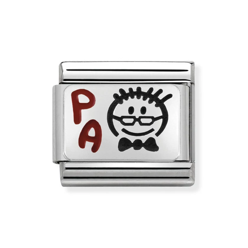 Nomination ezüst nagypapa charm - 330208/12