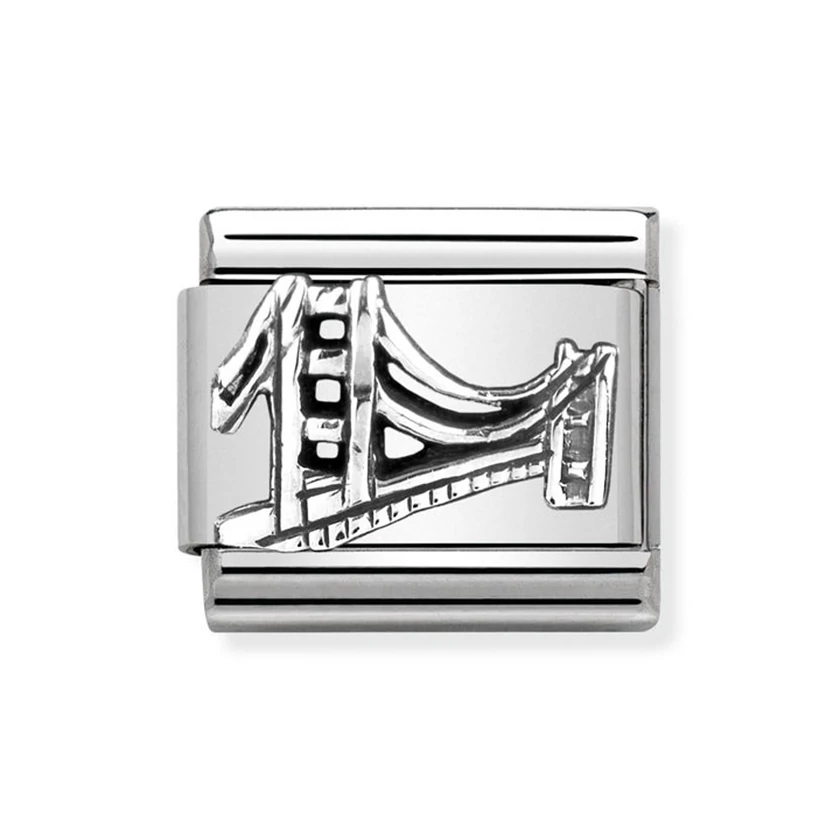Nomination ezüst Golden Gate-híd charm - 330105/02