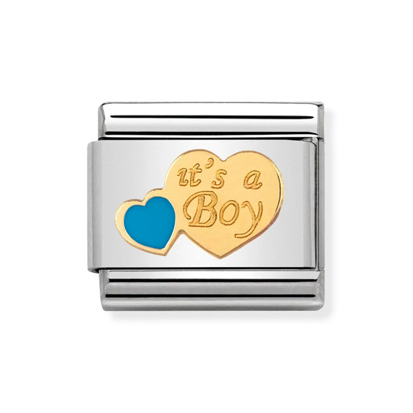 Nomination arany It's a boy charm - 030242/40