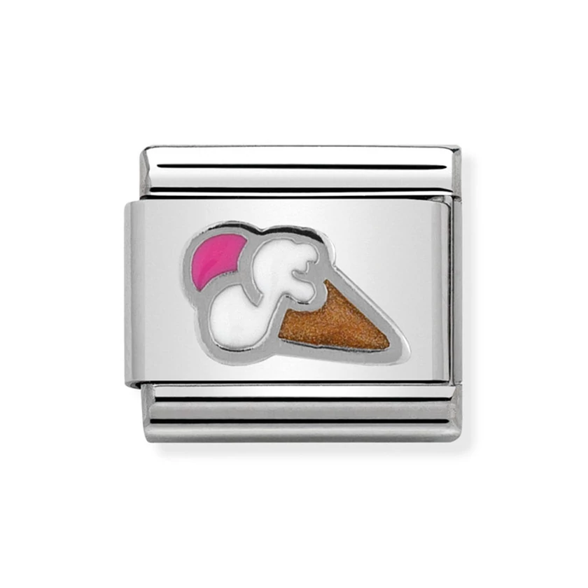 Nomination ezüst fagyi charm - 330202/38