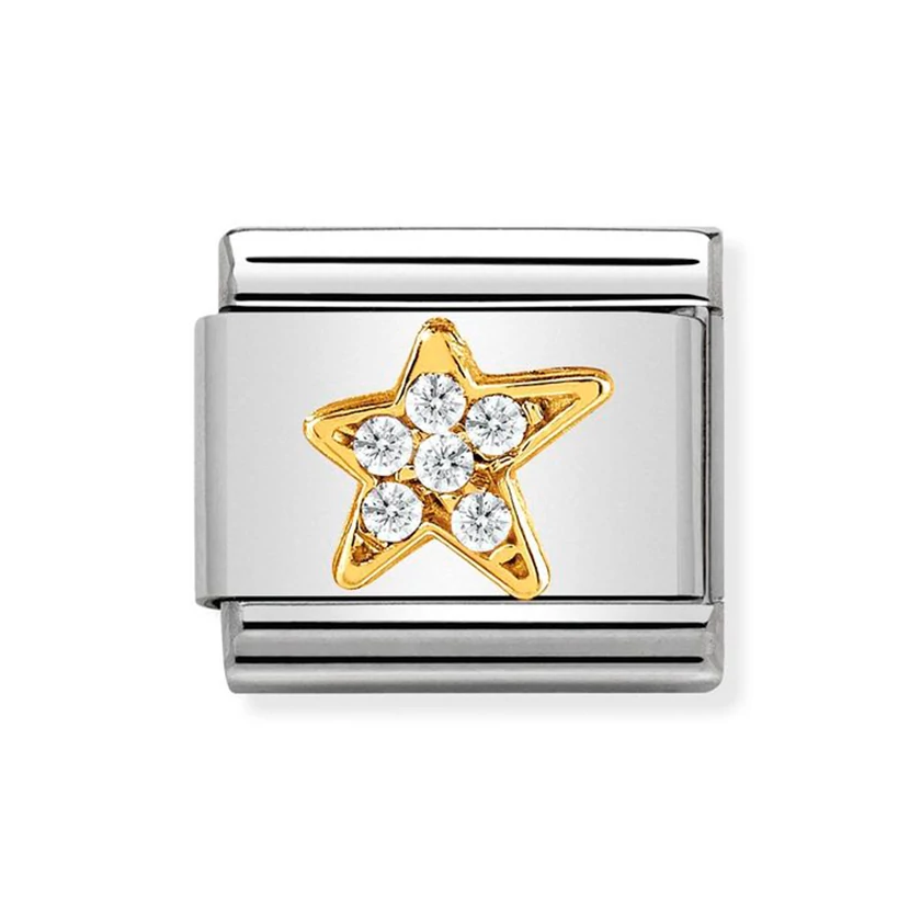 Nomination arany csillag charm - 030322/34