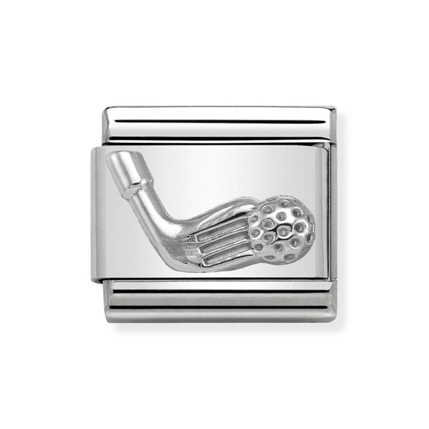 Nomination ezüst golf charm - 330191/04