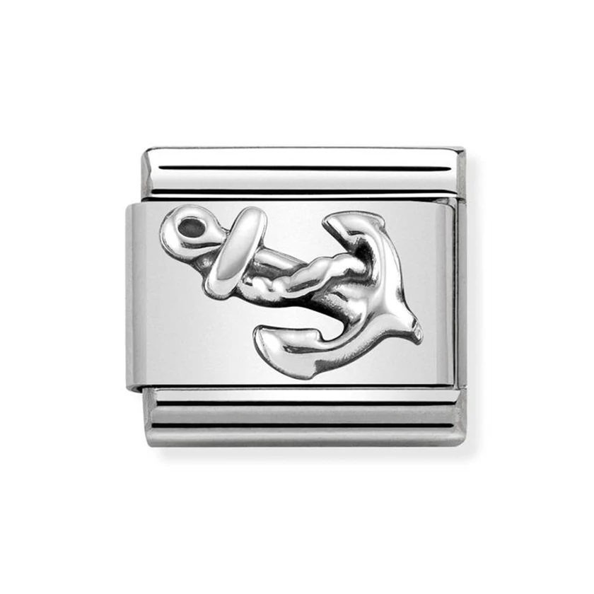 Nomination ezüst horgony charm - 330101/27