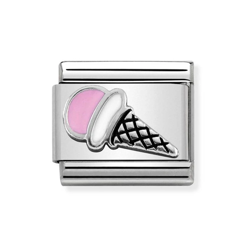 Nomination ezüst fagyi charm - 330202/44