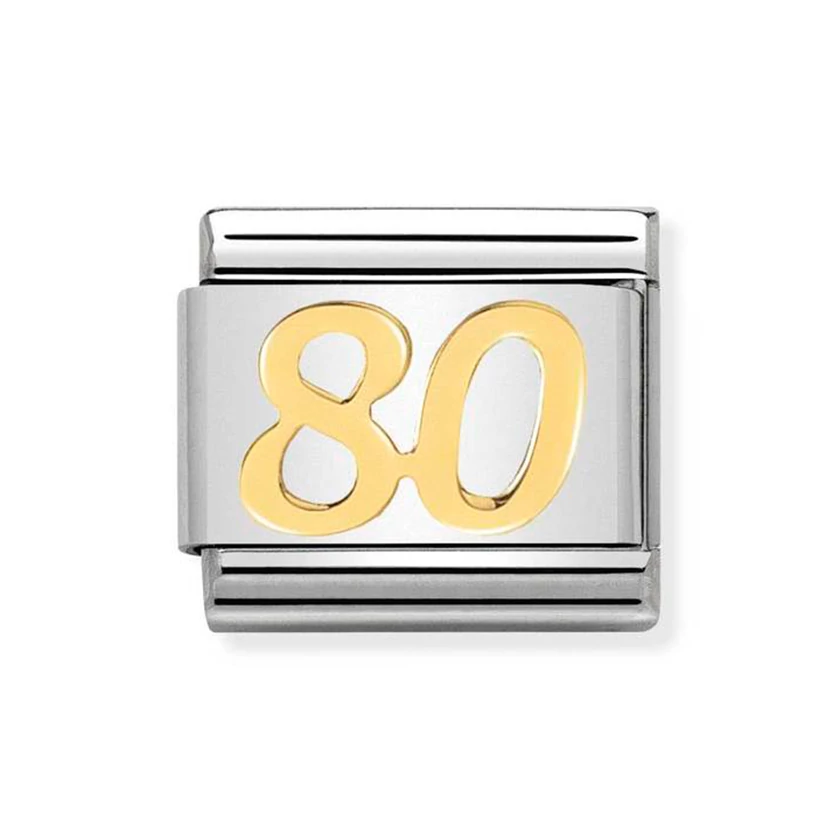 Nomination arany '80' szám charm - 030109/39