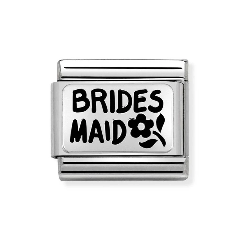 Nomination ezüst 'Brides Maid' charm - 330102/49