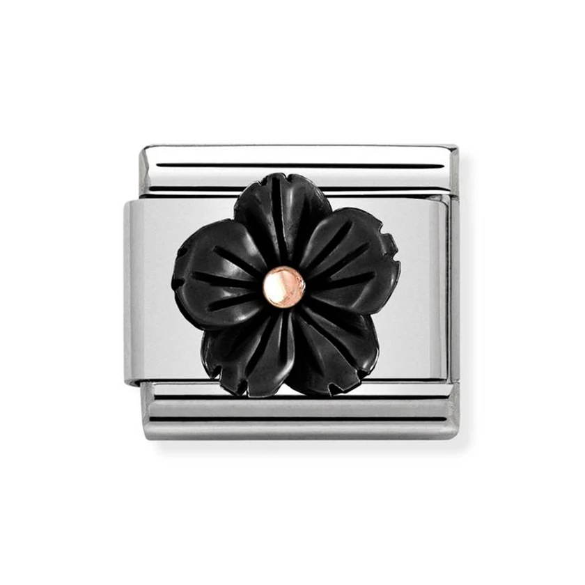Nomination ONYX virág charm - 430510/01