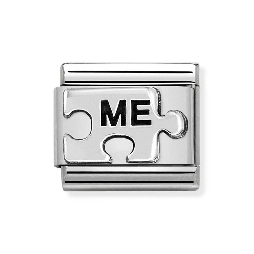 Nomination ezüst puzzle charm - 330101/41
