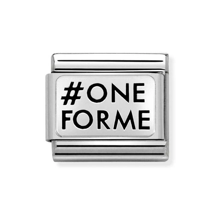 Nomination ezüst 'One for me' charm - 330109/28