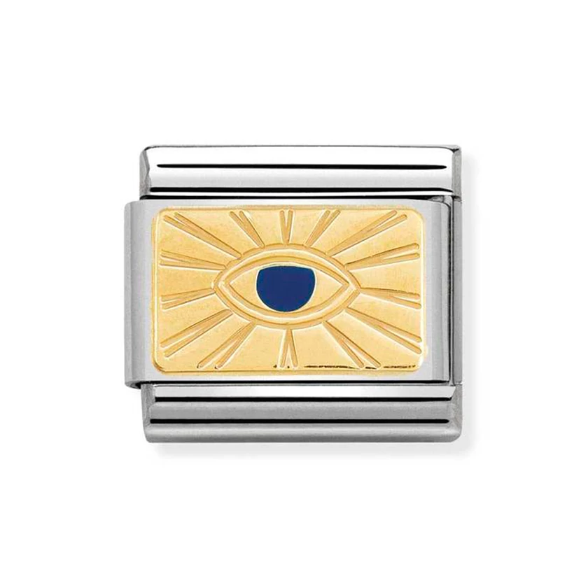 Nomination arany szem charm - 030284/42